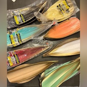 New in Original Packaging - Handmade Vintage 1957 Palm Leaf Server/Centerpiece